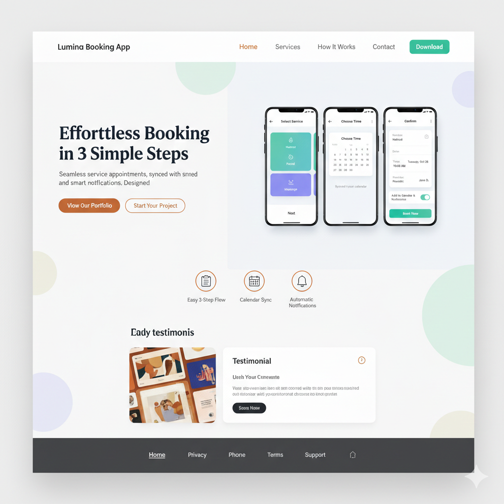 Aplikasi booking layanan